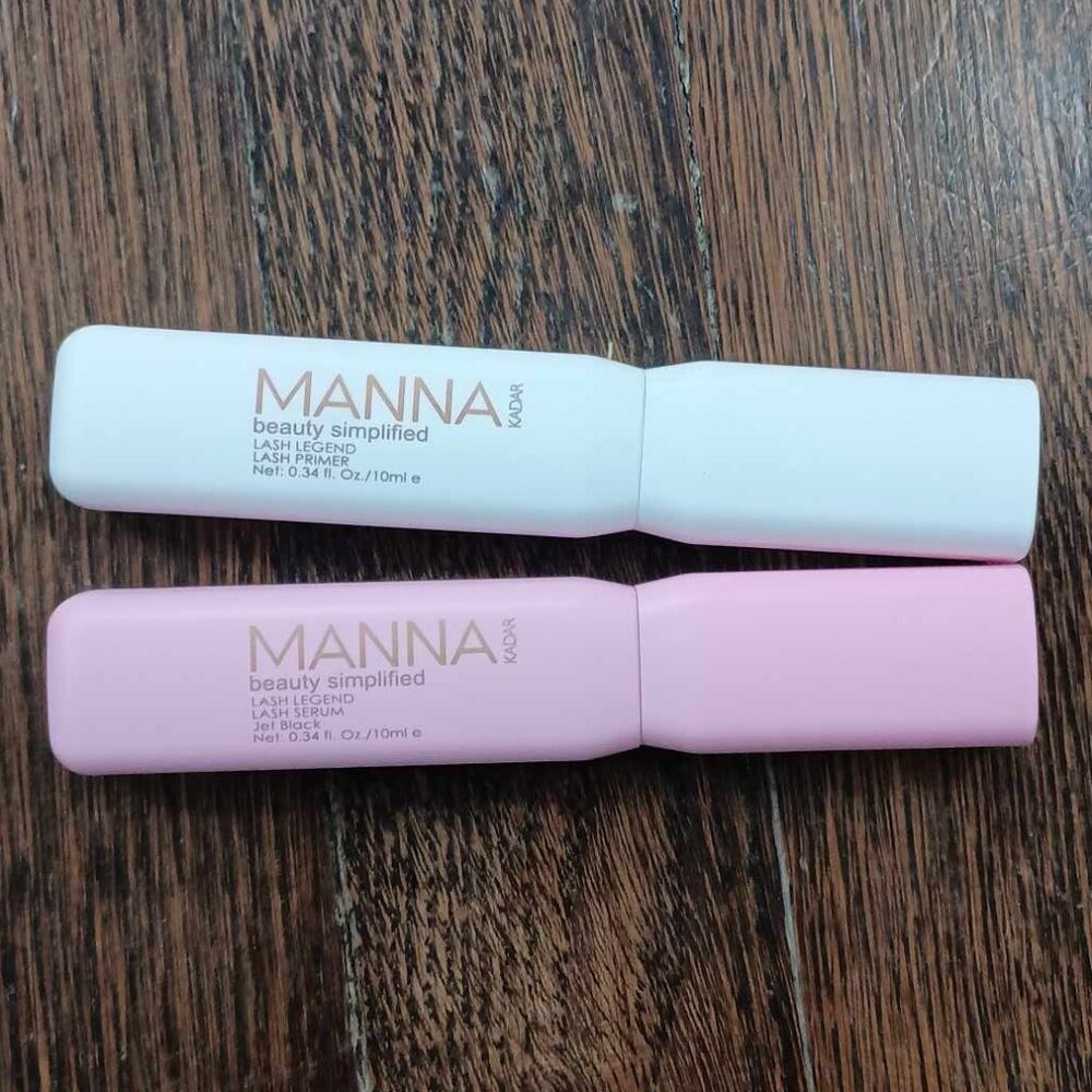 MANNA KADAR Lash Legend 2 pc Set- Lash Serum and Lash Primer New